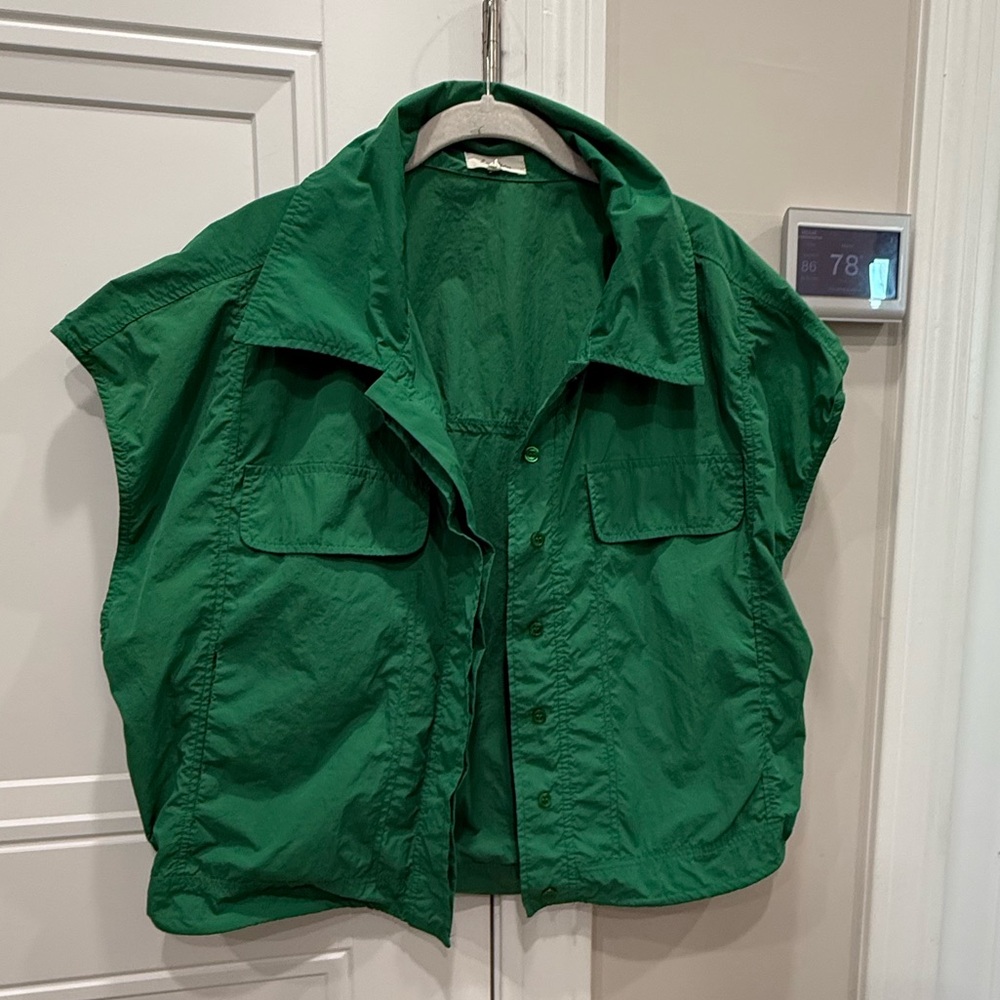 Women’s Reverse‎ Emerald Nylon Vest
